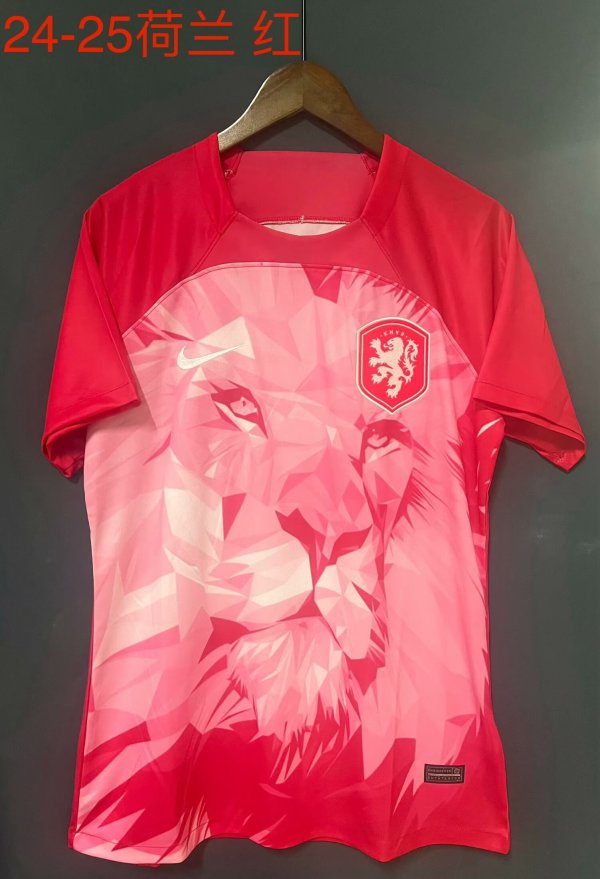 Netherlands  Red Special  Edition  Fans 1:1 Quality Soccer Jersey 24/25