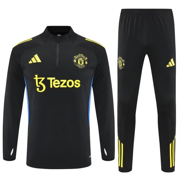 Manchester United Black 1:1 Quality Training Jersey 25/26