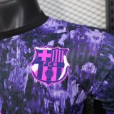 25/26 Barcelona Pre match uniform PLayer 1:1 Quality Soccer Jersey