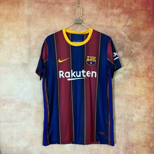 Barcelona Home Fans 1:1 Quality Retro Soccer Jersey 2020/2021