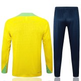 Brazil Training Yellow 1:1 Quality Training Jersey 24/25