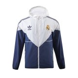Real Madrid White Windbreaker 24/25