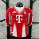 Bayern Munich Home  Long Sleeve Player 1:1 Quality Soccer Jersey 25/26