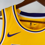 Lakers JAMES JR. #9 Yellow  1:1 Quality NBA Jersey热压 2025