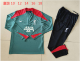 Liverpool  Green Kids 1:1 Quality Training Jersey 24/25
