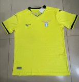 Lazio Away Yellow Fans 1:1  Quality  Soccer Jersey 24/25