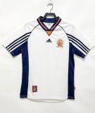 Spain  Away Fans 1:1 Quality Retro Soccer Jersey 1998