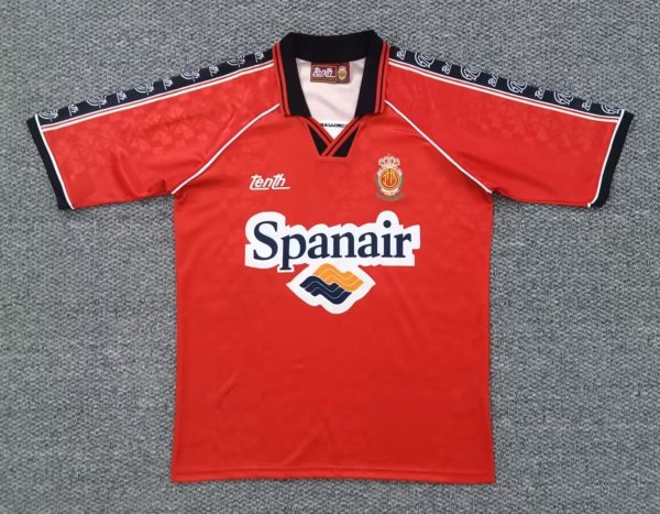 Mallorca Home Red Fans Retro 1:1 Quality Soccer Jersey 1996/1997