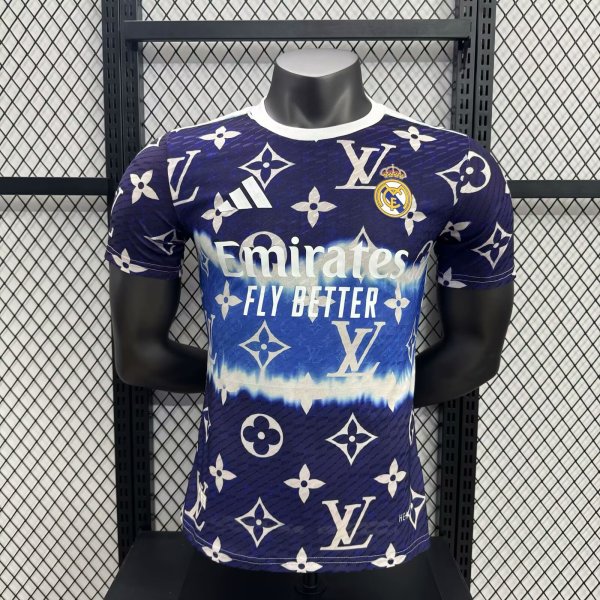 25/26  Real Madrid LV Special Edition Player 1:1 Quality Soccer Jersey