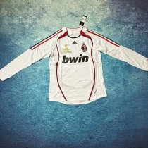 Real Madrid Away Long Sleeve Retro 1:1 Quality Soccer Jersey 2006/2007 Real Madrid Away Long Sleeve Retro 1:1 Quality Soccer Jersey 2006/2007