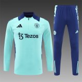 Manchester United Lake Blue 1:1 Quality Training Jersey 24/25