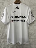 F1 Mercedes Short Sleeve Racing Suit 1:1 Quality F1 Jerseys 2025
