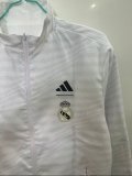 Real Madrid White Double Sided  Windbreaker 25/26