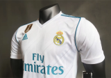 2017/2018 Real Madrid Home Player Version 1:1 Quality Retro Soccer Jersey