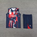 24/25  Real Madrid  Blue 1:1 Quality Training Vest（A-Set）