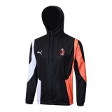 24/25 AC Milan Red Black Windbreaker