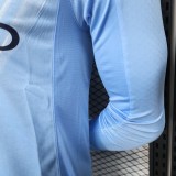 Manchester City Home Long Sleeve Player 1:1 Quality Soccer Jersey 25/26