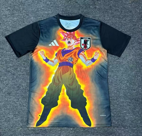 Japan Flame Wukong Black Fans 1:1 Quality Soccer Jersey 24/25