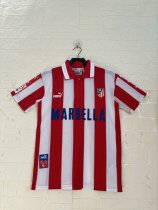 Atletico Madrid Home Retro 1:1 Quality Soccer Jersey 1997/1998 Atletico Madrid Home Retro 1:1 Quality Soccer Jersey 1997/1998
