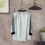 Real Madrid Home Long Sleeve 1:1 Quality Retro Soccer Jersey 1998/2000