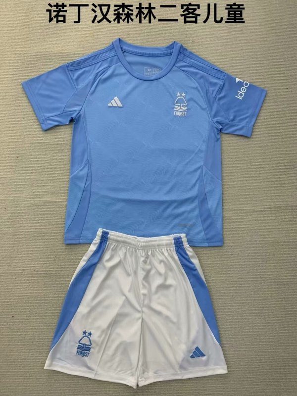 Nottingham Forest Third Kids Kits 1:1 Quality Soccer Jersey 24/25