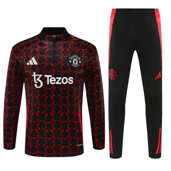 Manchester United Training Red And Black 1:1 Quality Training Jersey 24/25