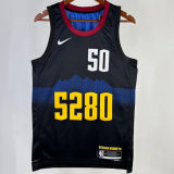 Nuggets GOROON #50 Black City Edition    1:1 Quality NBA Jersey 23/24