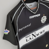 Club Olimpia Away Black Fans 1:1 Soccer Jersey 2002