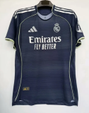Real  Madrid  Away Fans 1:1 Quality Soccer Jersey 25/26