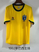Brazil Home Fans Retro 1:1 Quality Soccer Jersey 1982