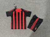 2008/2009 AC Milan Home Kids kits Retro 1:1 Quality Soccer Jersey