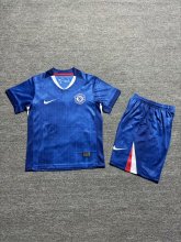 25/26 Chelsea  Home Kids Kits 1:1 Quality Soccer Jersey