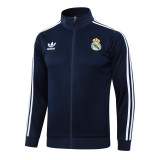 Real Madrid Blue Training Tracksuit 1:1 Quality Training Jersey 24/25