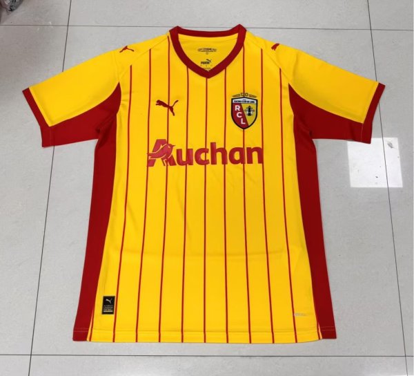 Lens Home  Fans 1:1 Quality Soccer Jersey 25/26