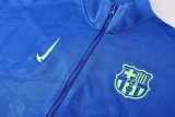 Barcelona Jacket Tracksuit Blue 1:1 Quality 24/25