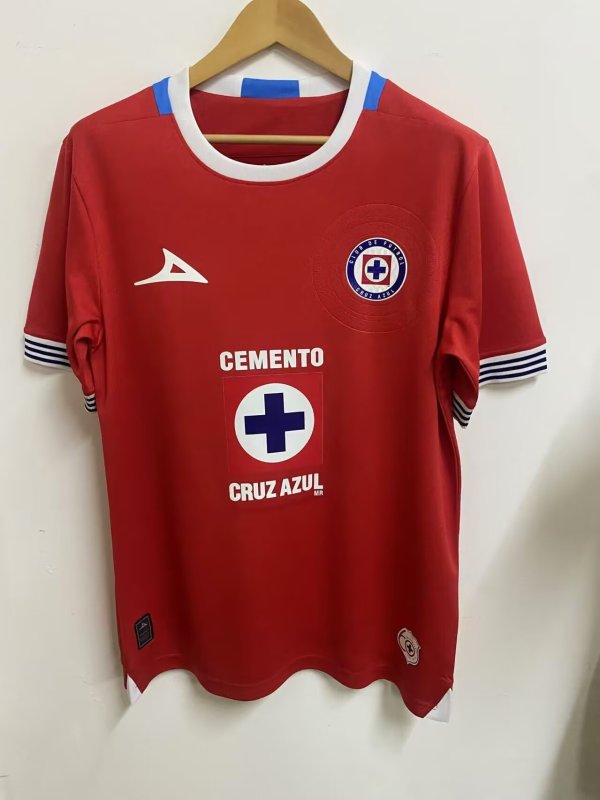 Cruz Azul Red Goalkeeper Fans 1:1 Quality Soccer Jersey 24/25