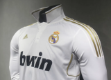 Retro Real Madrid Player Home Long Sleeve 1:1 Quality Soccer Jersey 2011/2012