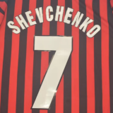 1999/2000  AC Milan Home Fans 1:1 Retro Soccer Jersey