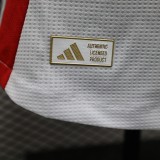 Fulham Home White Player 1:1 Quality Soccer Jersey 24/25