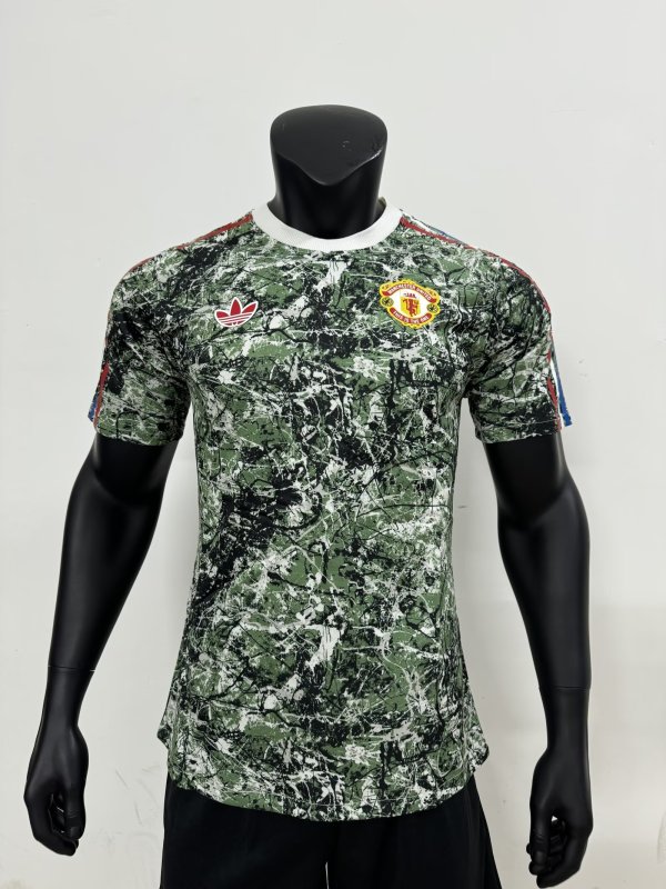 Manchester United Special Edition Green Player 1:1 Quality Soccer Jersey 23/24