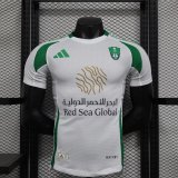 24/25  Al Ahli Jeddah Home White  Player 1:1 Quality Soccer Jersey（吉达国民）