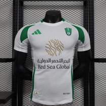 24/25  Al Ahli Jeddah Home White  Player 1:1 Quality Soccer Jersey（吉达国民）