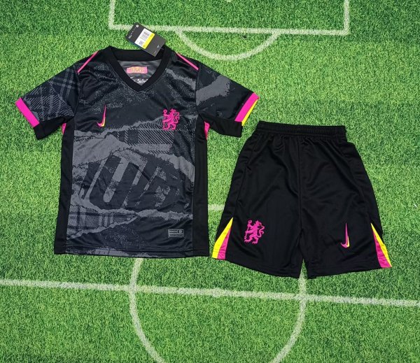 Chelsea Third  Kids Kits 1:1 Quality Soccer Jersey 24/25