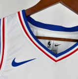 76ers GEORGEG #8 White 1:1 Quality NBA Jersey 2025 热压