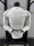 River Plate Home Long Sleeve Player 1:1 Quality Soccer Jersey 24/25