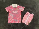 Real Madrid Special Edition  Pink Kids Kits 1:1 Quality Soccer Jersey 25/26