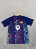 Barcelona Special Edition Blue Fans 1:1 Quality Soccer Jersey 25/26