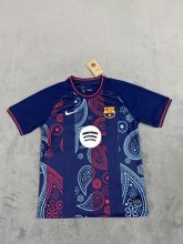 Barcelona Special Edition Blue Fans 1:1 Quality Soccer Jersey 25/26