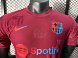 Barcelona Special Edition Red PLayer 1:1 Quality Soccer Jersey 24/25