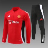 Manchester United Red 1:1 Quality Training Jersey 24/25